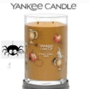 Yankee Candle Spooky Spider Cider Large Signature Jar Candle